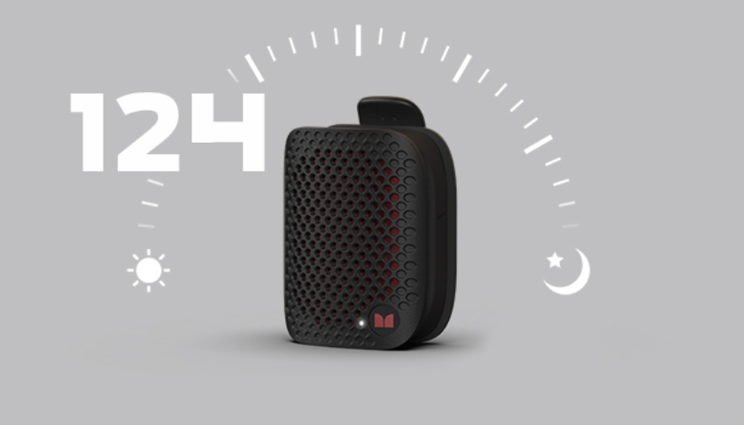 Аккумулятор обеспечивает до 12 часов непрерывного звучания Monster Blaster Micro MS62106